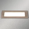 Lucande LED-vægindbygningslampe Holly, 17 cm, stål