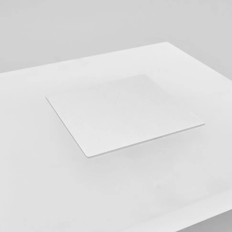 Lucande LED-væglampe Berlind, 26 cm, hvid, glas, metal