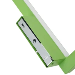 Lucande LED-væglampe Check, grøn, metal, CCT, dæmpbar