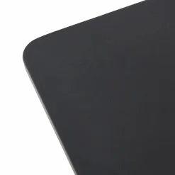 Lucande LED-væglampe Elrik, sort, 22 cm høj, metal