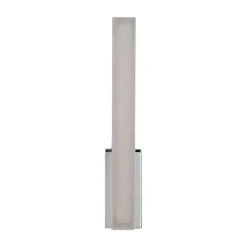 Lucande LED-væglampe til badeværelset Julie, 32 cm høj, krom, IP44