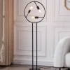 Lucande Linnard gulvlampe af jern, 3 lyskilder