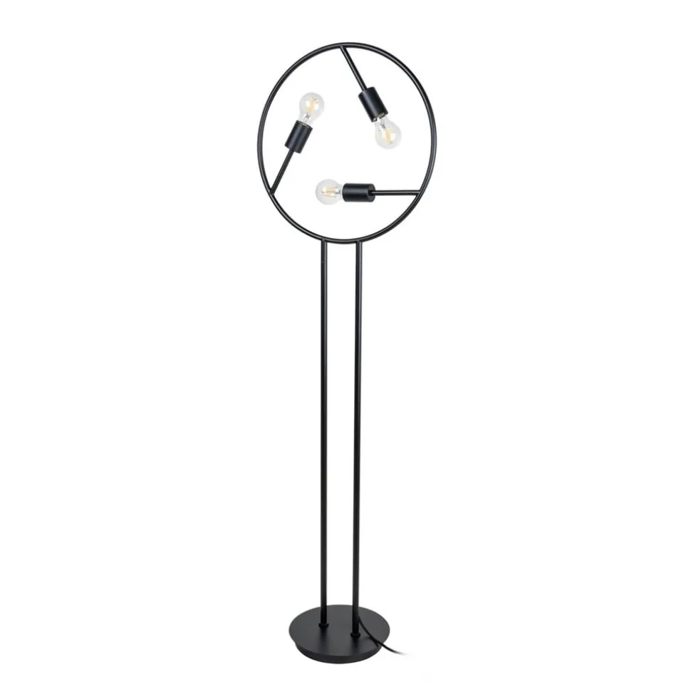 Lucande Linnard gulvlampe af jern, 3 lyskilder