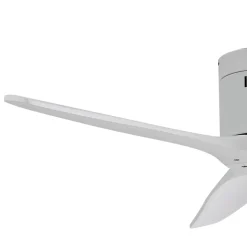 Lucande loftventilator Vindur, hvid, DC, støjsvag, Ø 132 cm