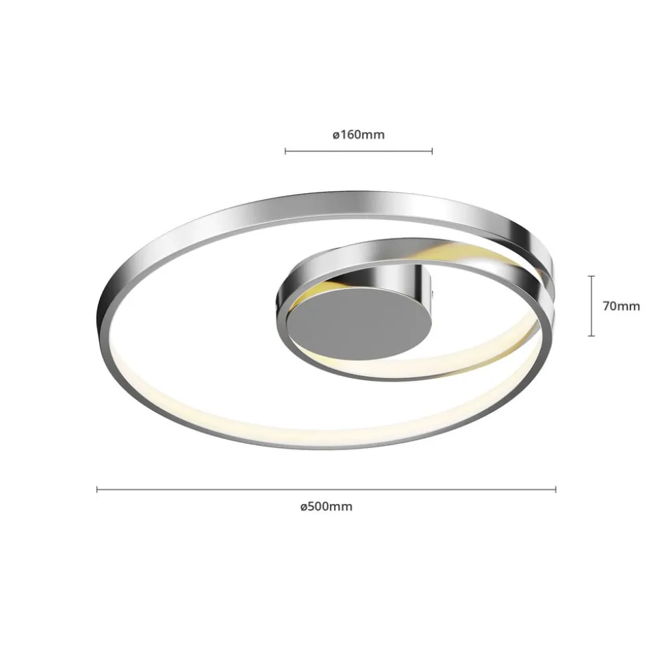 Lucande Maire LED-loftlampe