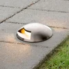 Lucande nedgravningsspot Helene, Ø 9 cm, aluminium, IP67