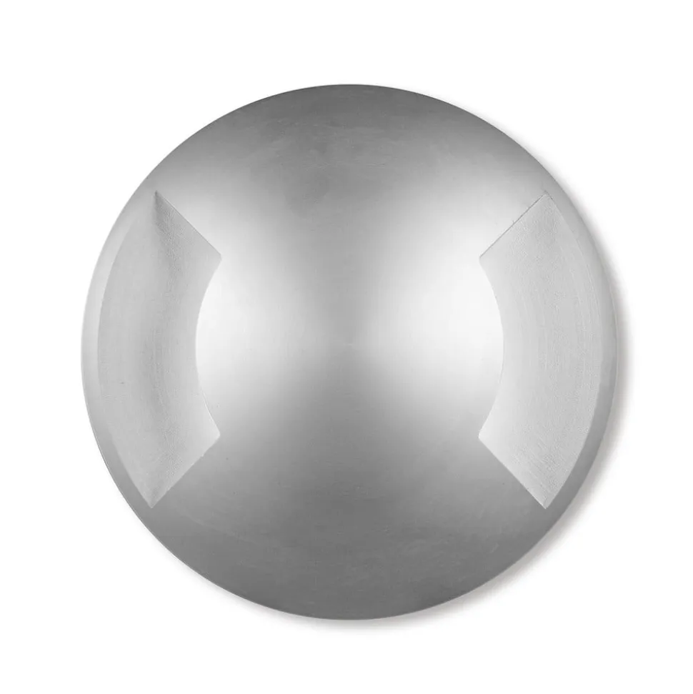 Lucande nedgravningsspot Helene, Ø 9 cm, aluminium, IP67