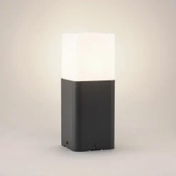 Lucande Obuna sokkellampe, højde 30 cm