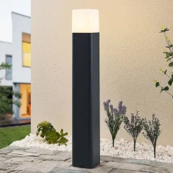 Lucande Obuna vejlampe, højde 80 cm
