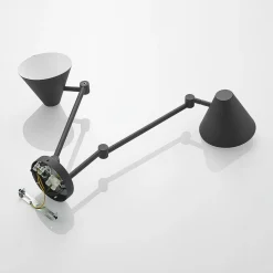 Lucande Phina loftlampe i sort, 2 lyskilder