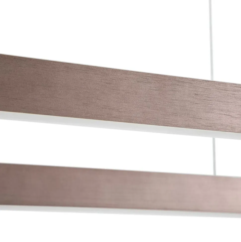 Lucande Smart LED-hængelampe Melinay, kaffe, CCT, Tuya