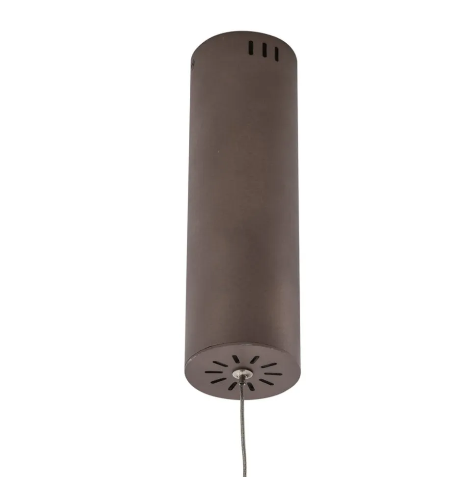 Lucande Smart LED-hængelampe Melinay, kaffe, CCT, Tuya