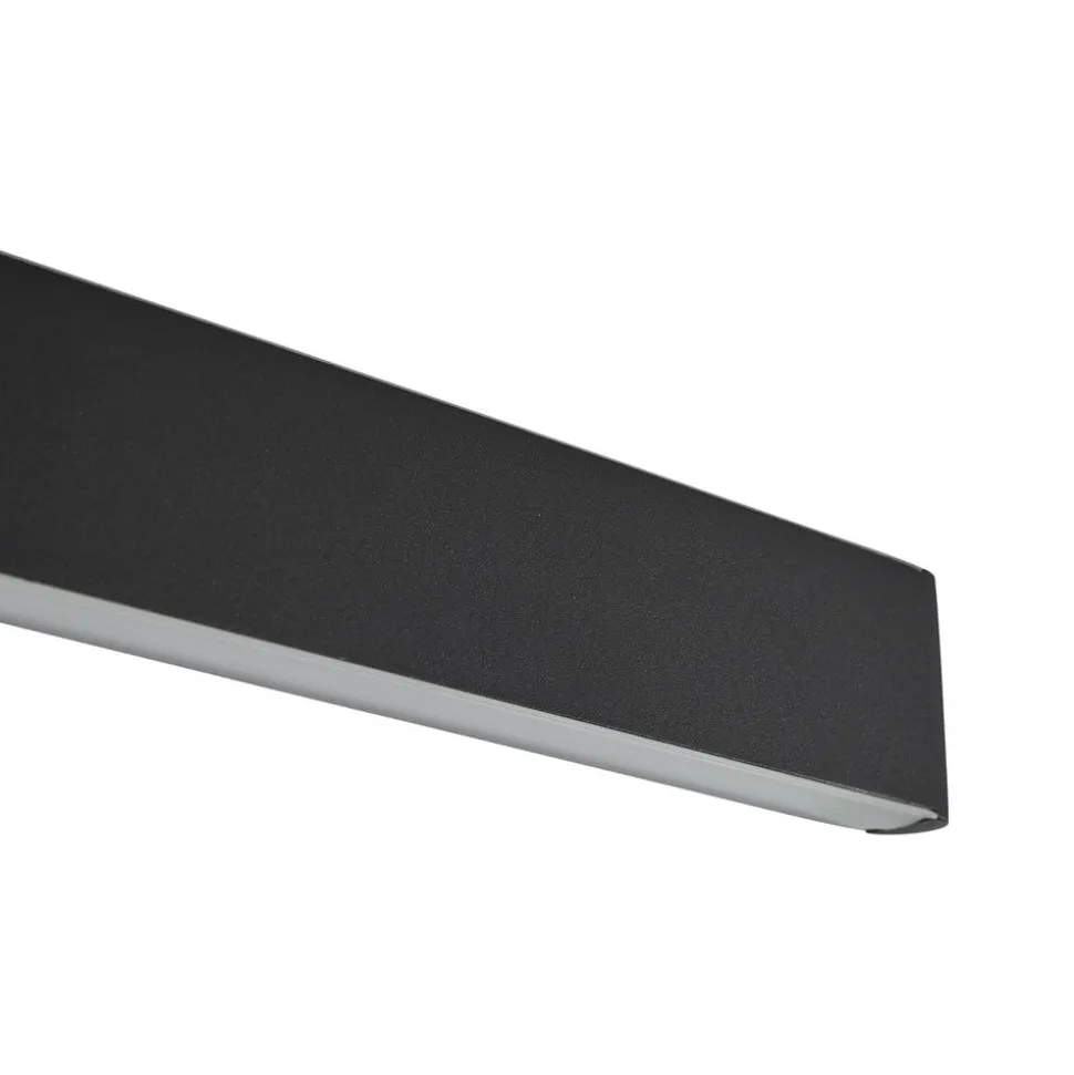 Lucande Smart LED-hængelampe Mylosh, sort, CCT, Tuya