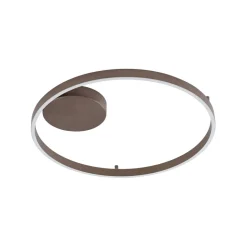 Lucande Smart LED-loftslampe Moise, kaffe, CCT, Tuya