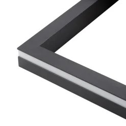 Lucande Smart LED-loftslampe Tjado, 85 cm, sort, RGB, CCT
