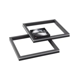 Lucande Smart LED-loftslampe Tjado, 85 cm, sort, RGB, CCT