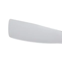 Lucande Smart LED-loftventilator Moneno, hvid, DC, Tuya