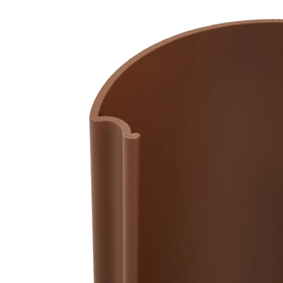 Lucande sokkellampe Corban, rust, dør, stikkontakter, G9, IP44