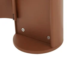Lucande sokkellampe Corban, rust, dør, stikkontakter, G9, IP44