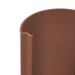 Lucande sokkellampe Corban, rust, sensor, stikkontakter, IP44