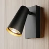 Lucande spotlight Angelina, sort/guld, metal, 1 lyskilde.