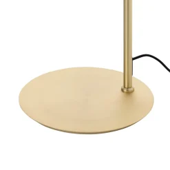 Lucande Taylan gulvlampe af jern, glasskærm