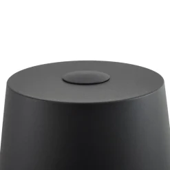 Lucande terrasselampe Andrei, grå, 150 cm høj, IP54, E27