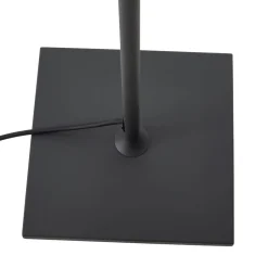 Lucande terrasselampe Andrei, grå, 150 cm høj, IP54, E27