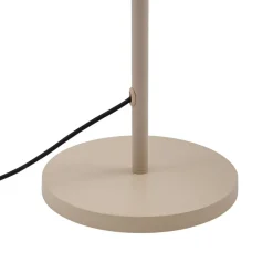 Lucande terrasselampe Jaimy, beige, metal, 150 cm, E27