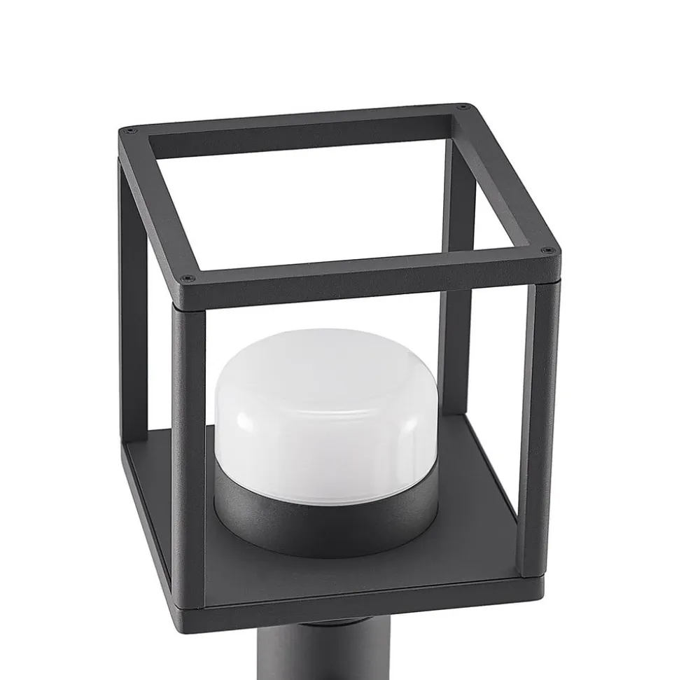 Lucande Timio vejlampe, 85 cm, bevægelsessensor, GX53, IP44
