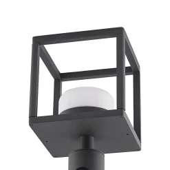 Lucande Timio vejlampe, 85 cm, bevægelsessensor, GX53, IP44
