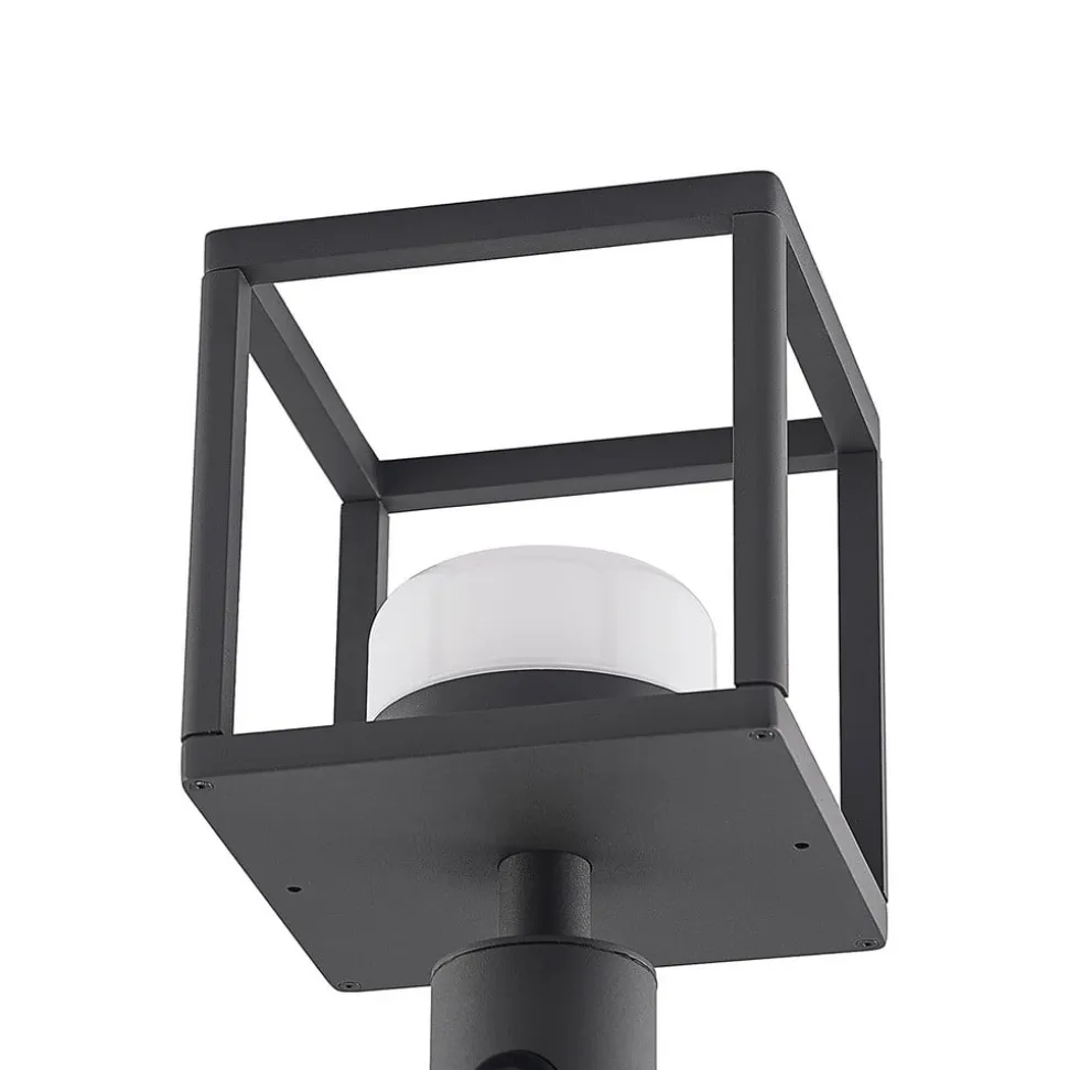 Lucande Timio vejlampe, 85 cm, bevægelsessensor, GX53, IP44