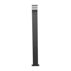 Lucande Timm LED-vejlampe, sensor, 100 cm, antracit, IP54