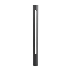 Lucande Tomas LED-vejlampe, 75 cm, mørkegrå, IP54