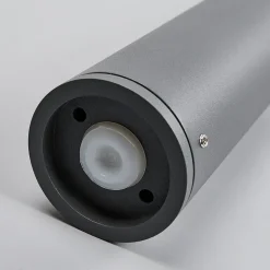 Lucande Tomas LED-vejlampe, 75 cm, mørkegrå, IP54