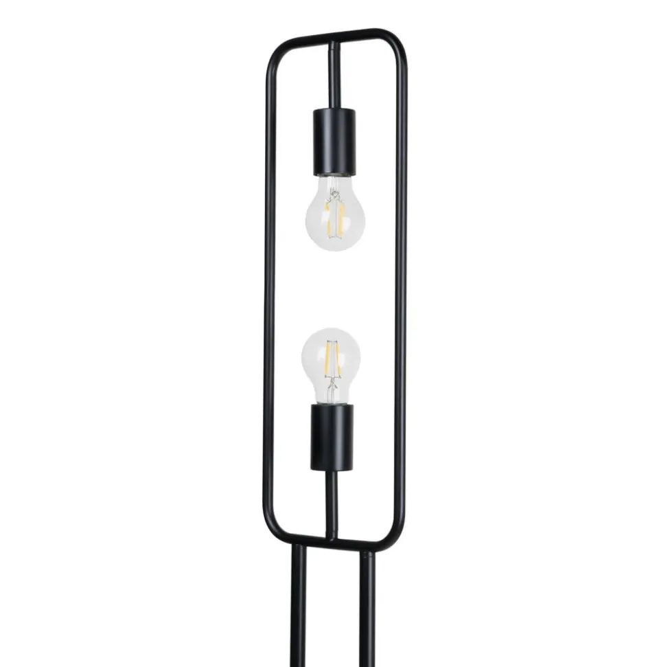 Lucande Tornike gulvlampe, 2 lyskilder, jern