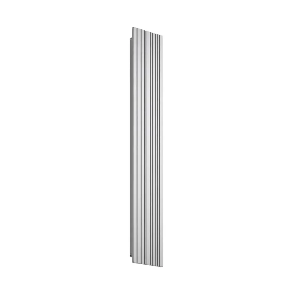 Lucande udendørs LED-væglampe Melira, længde 60 cm, grå