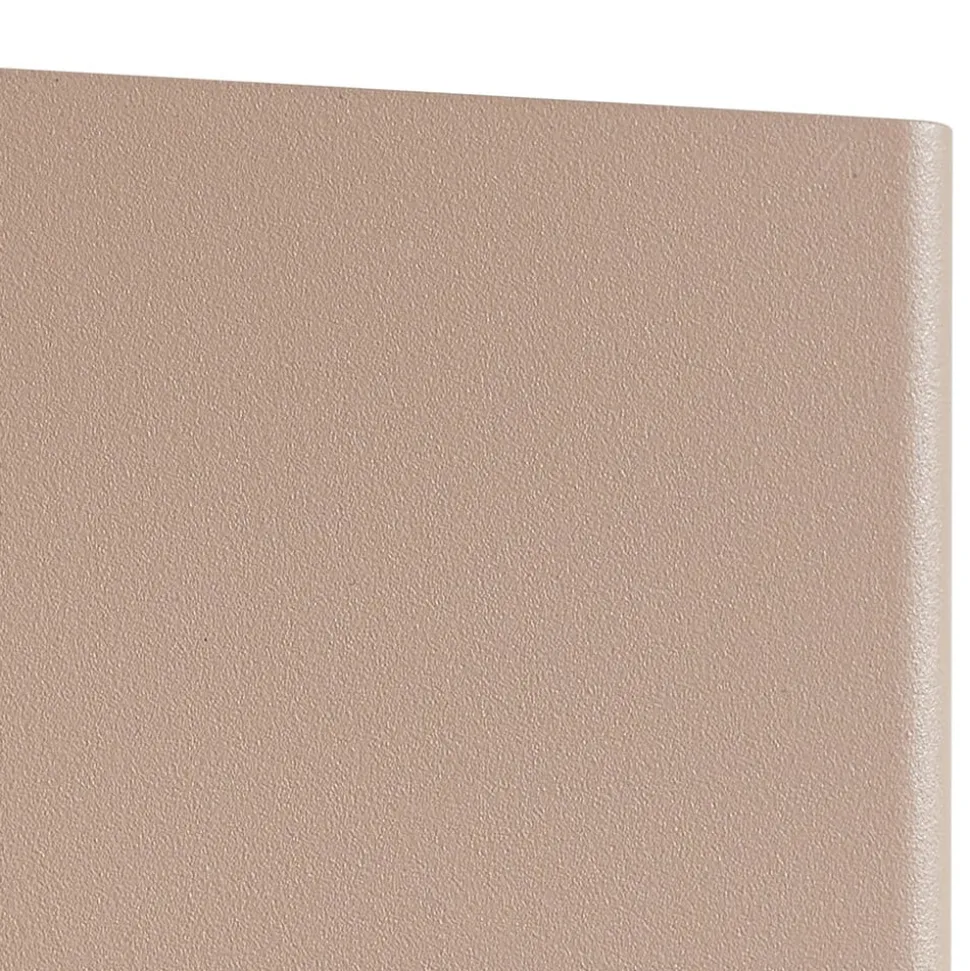 Lucande udendørs LED-væglampe Aaron, beige, IP54, op/ned