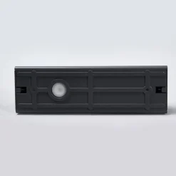 Lucande udendørs LED-væglampe Akira, antracit, metal, 23 cm