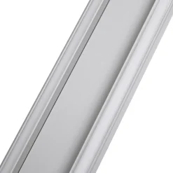 Lucande udendørs LED-væglampe Melira, længde 100 cm, grå