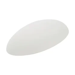 Lucande væglampe Jemima, 24 cm, glas, elliptisk
