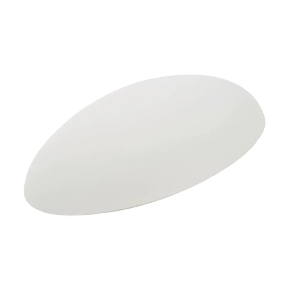 Lucande væglampe Jemima, 24 cm, glas, elliptisk