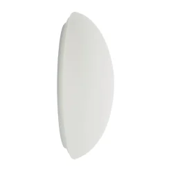 Lucande væglampe Jemima, 24 cm, glas, elliptisk