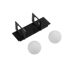 Lucande væglampe Kulka, 2 lyskilder, sort, glas, G9
