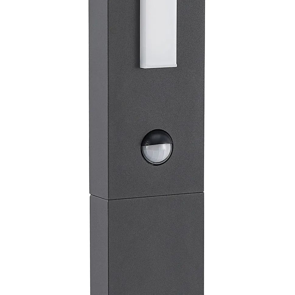 Lucande Virgalia LED-vejlampe, bevægelsessensor, 65 cm, IP54