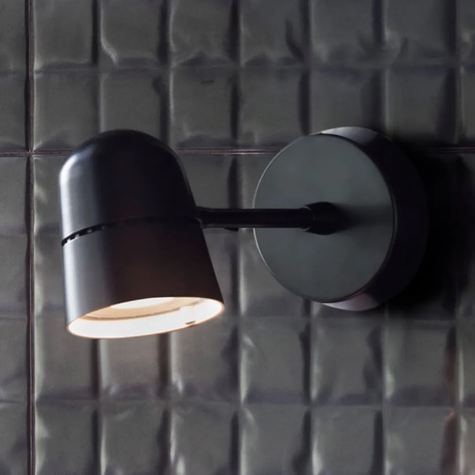 Luceplan Counterbalance LED-vægspot, sort