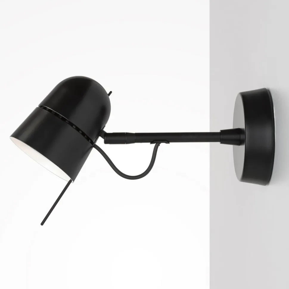 Luceplan Counterbalance LED-vægspot, sort