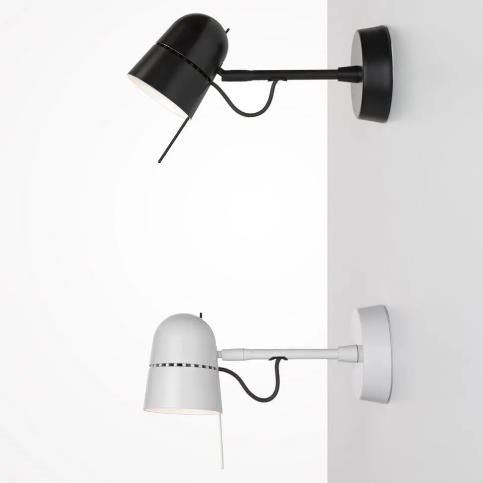 Luceplan Counterbalance LED-vægspot, sort