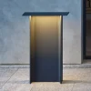 Luceplan Fienile LED-gadelampe 72 cm mørkegrå