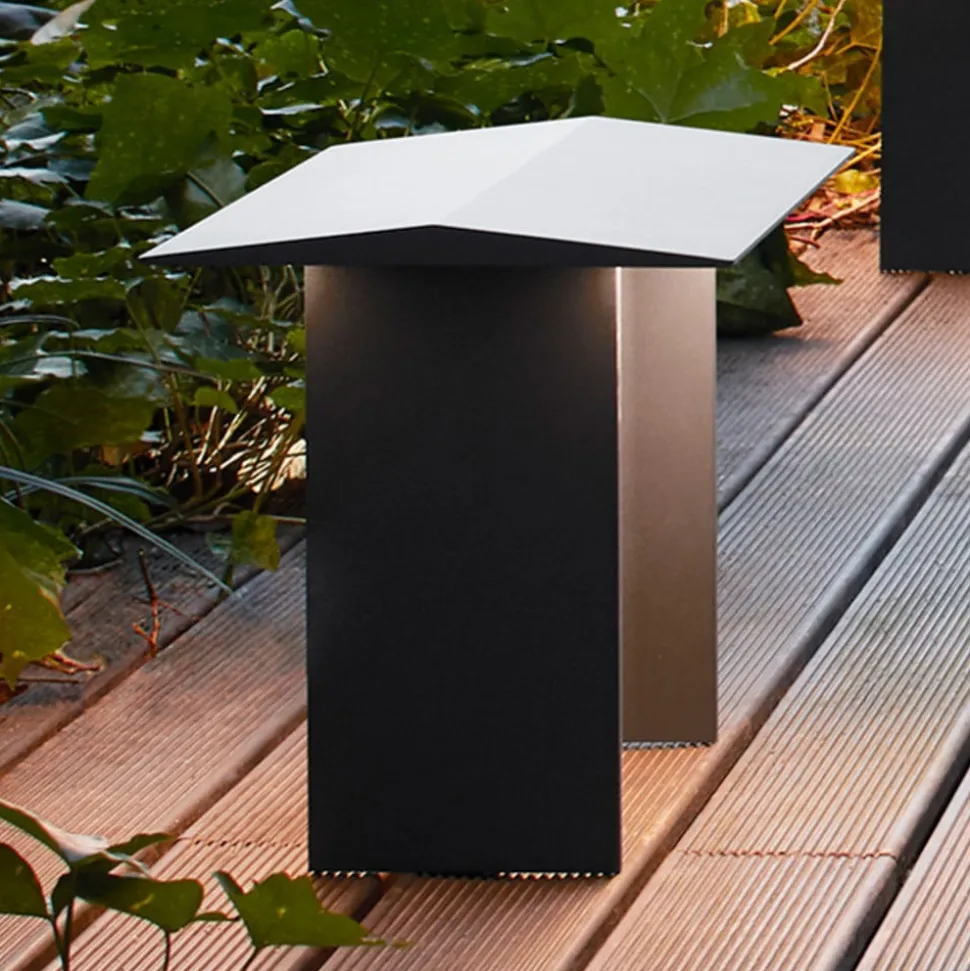 Luceplan Fienile LED-sokkellampe 32 cm mørkegrå